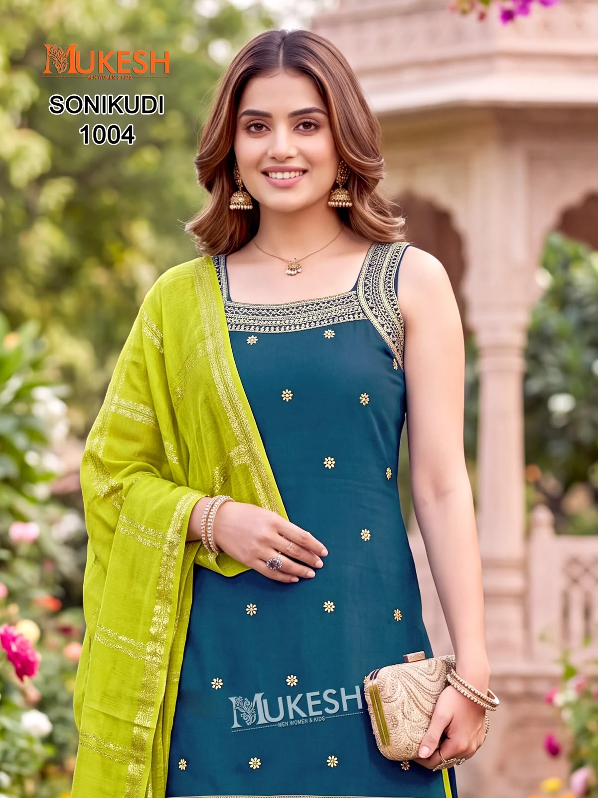 Sleeveless Designer Kurti Patiyala Set