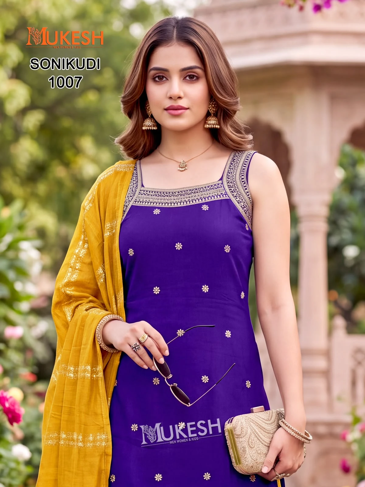 Sleeveless Designer Kurti Patiyala Set 10