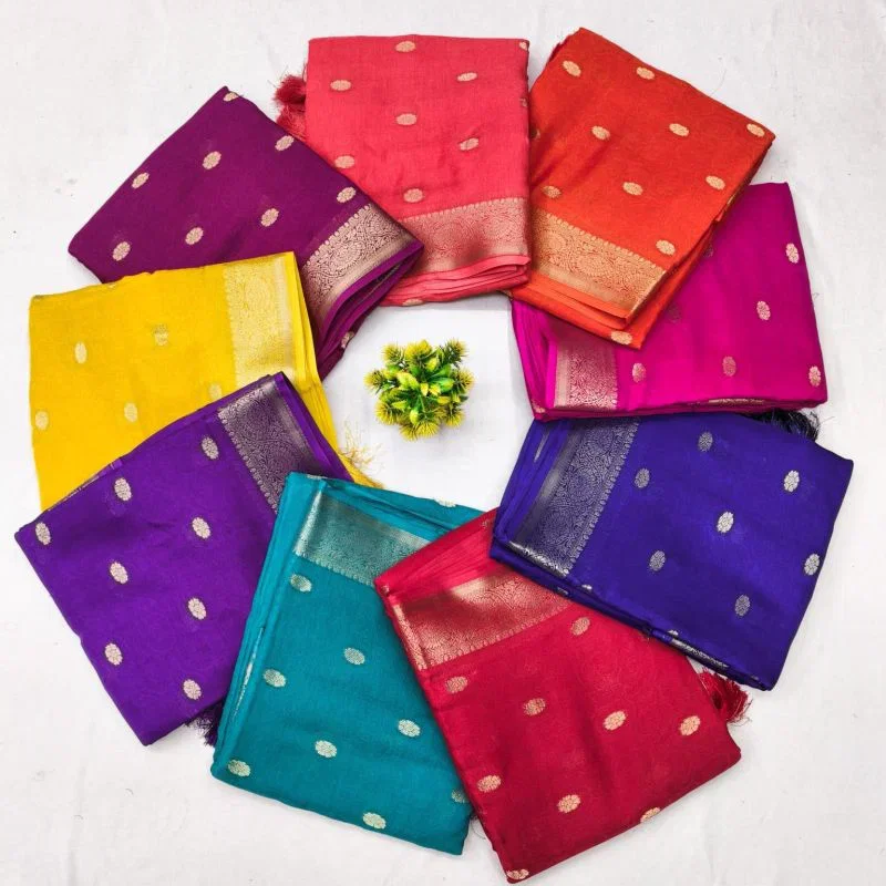 Stuti Silk Soft Banarasi Silk Zari Worked Saree Collection 3