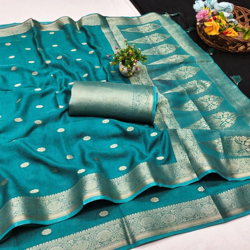 Stuti Silk Soft Banarasi Silk Zari Worked Saree Collection 5
