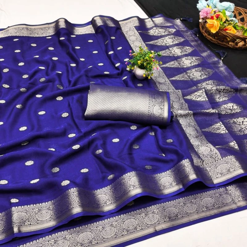 Stuti Silk Soft Banarasi Silk Zari Worked Saree Collection 6