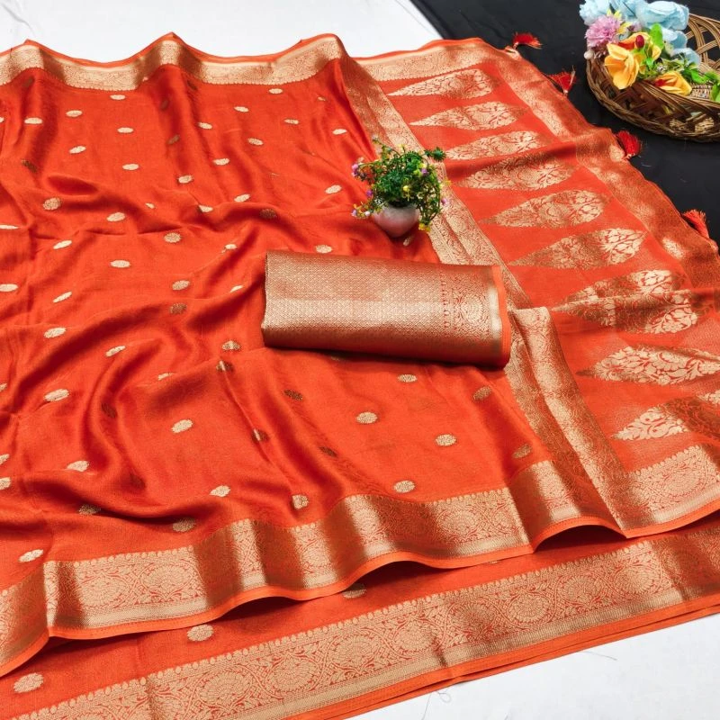 Stuti Silk Soft Banarasi Silk Zari Worked Saree Collection 7