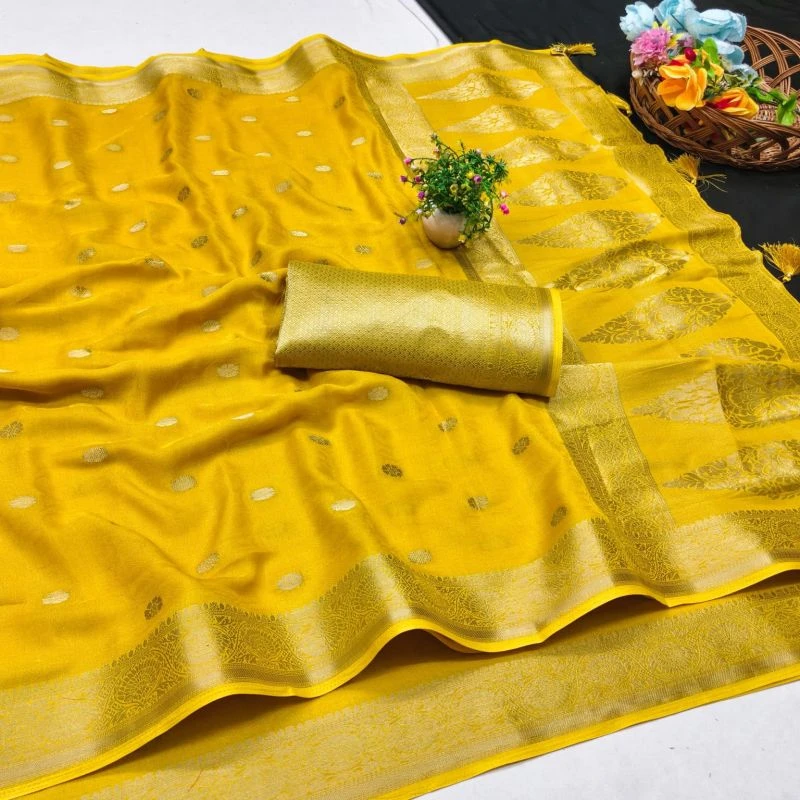 Stuti Silk Soft Banarasi Silk Zari Worked Saree Collection 8