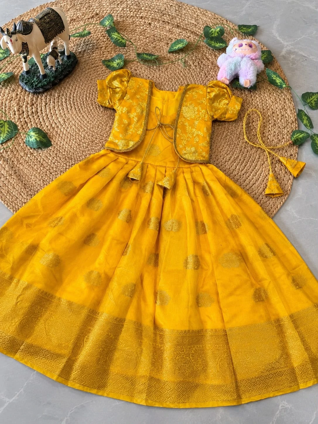 Traditional Haldi & Occasional Gown Kidswear 3