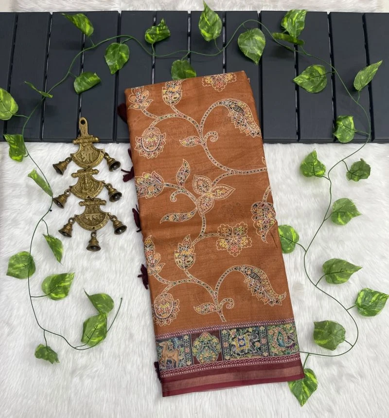 Utsav Print Part 1 Soft Cotton Printed Saree Collection 7
