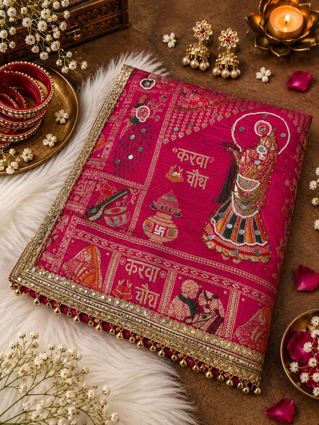 Vinayak Enterprise Dola Viscose Weaving Heavy Rich Pallu Meena Saree With Handwork And Mirror Work 2