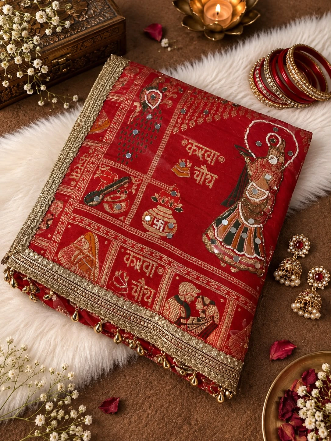 Vinayak Enterprise Dola Viscose Weaving Heavy Rich Pallu Meena Saree With Handwork And Mirror Work 3