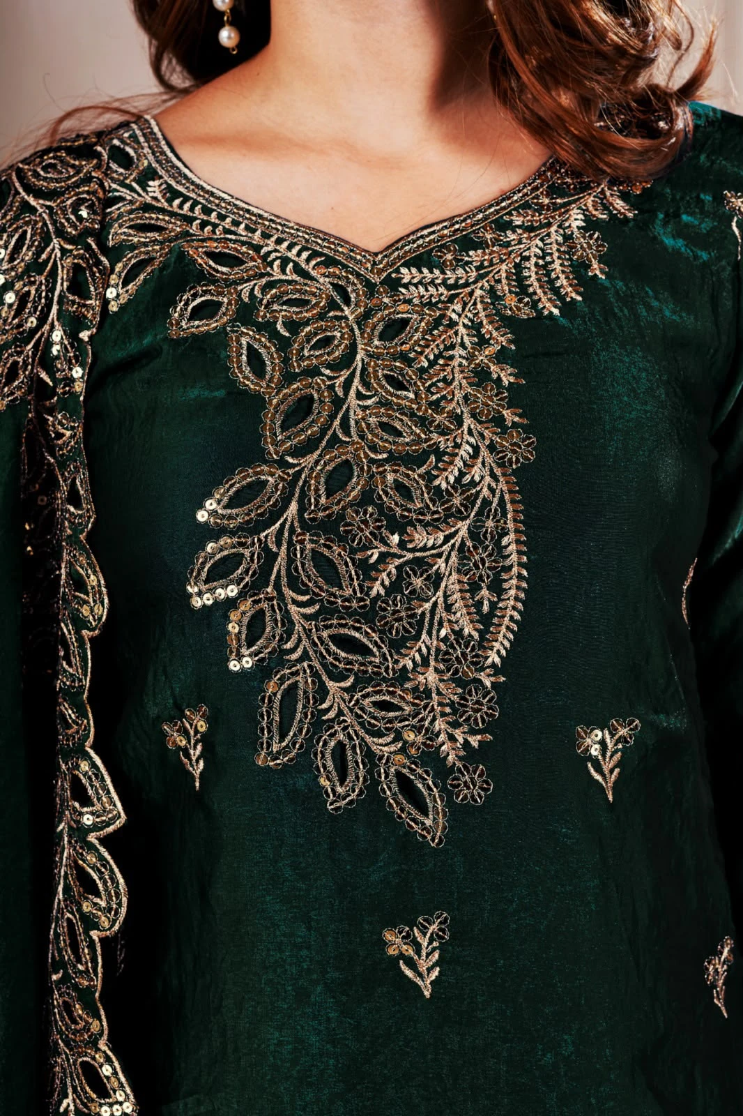 Vinayak Pakistani Designer Fendy Sharara Suit Wholesale 19