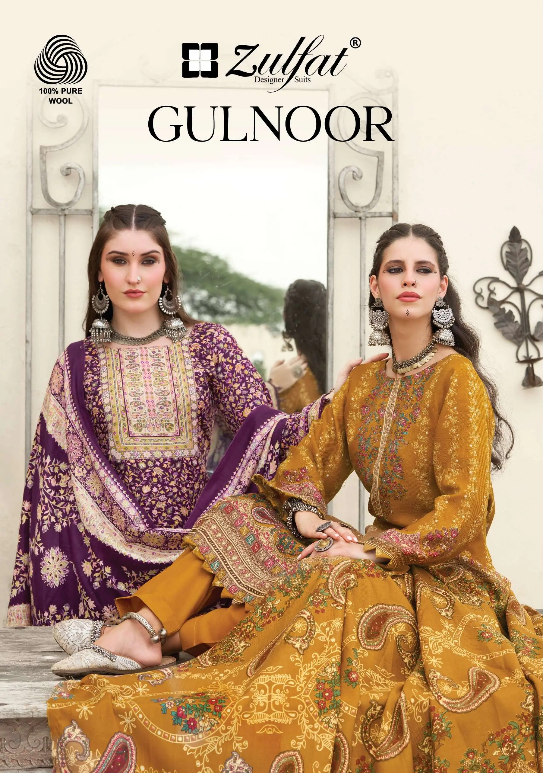 Zulfat Designer Suits Gulnoor 1